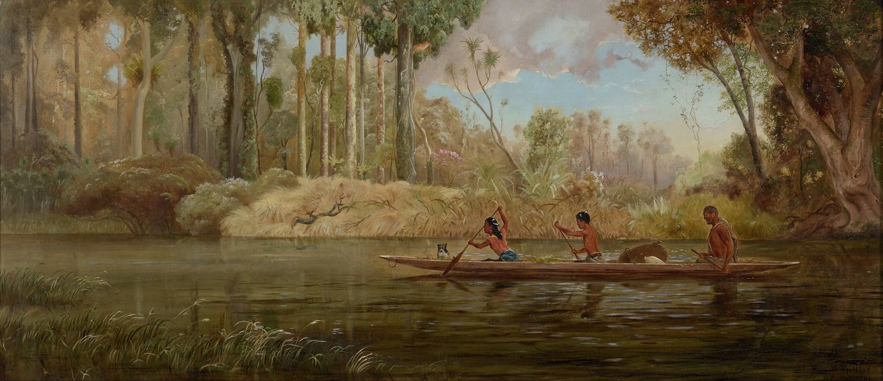 Waikato River av Kennett Watkins