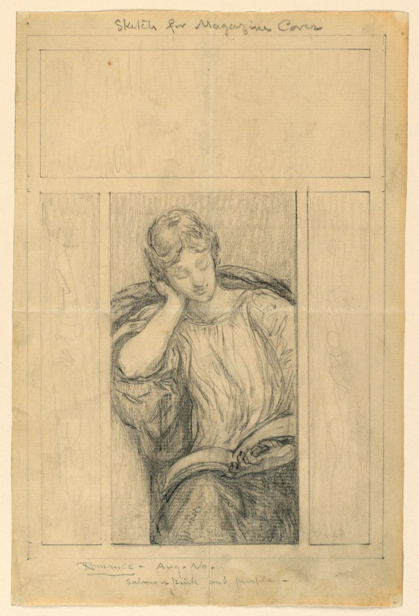Design for magasinomslag av Kenyon Cox