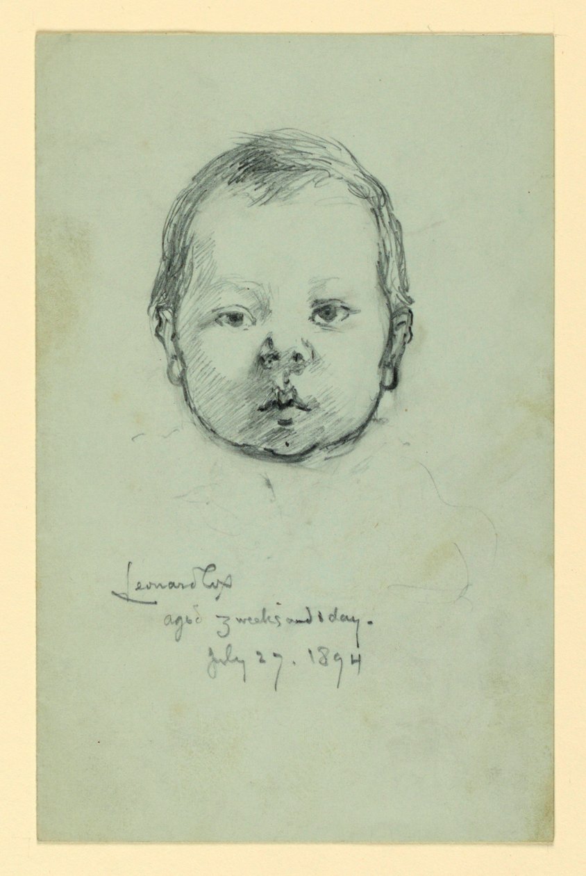 Portrett av Leonard Cox av Kenyon Cox