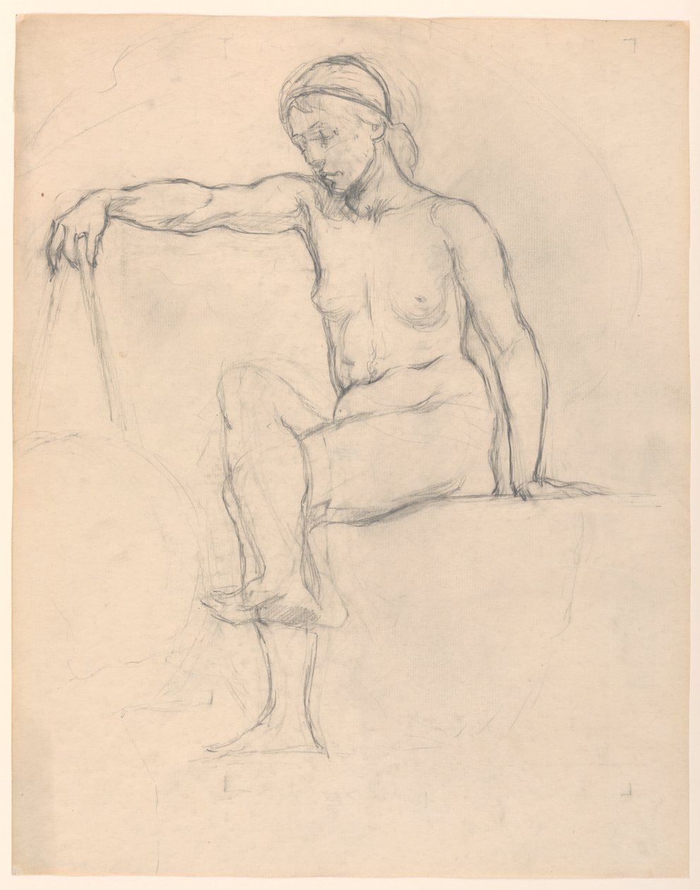 Study for "Astronomy," "The Sciences," Library of Congress, Washington D.C.   1298879   no       norwegian Successfully Translated  Original: The rest on the flight into Egypt: a night piece Translat: The rest on the flight into Egypt: a night piece 138068 av Kenyon Cox