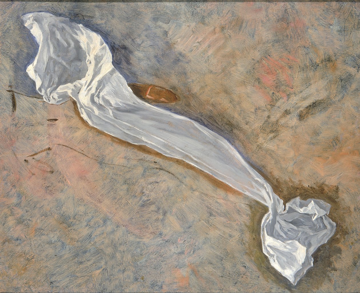 Studie for Drapery of Pursuit of the Ideal, 1891. av Kenyon Cox