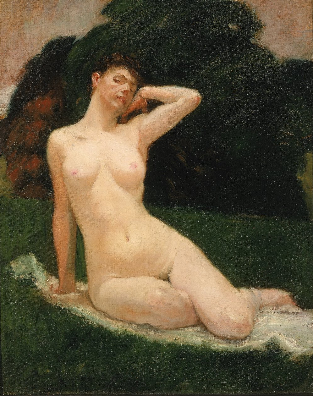 Studie for kvelden, 1883. av Kenyon Cox