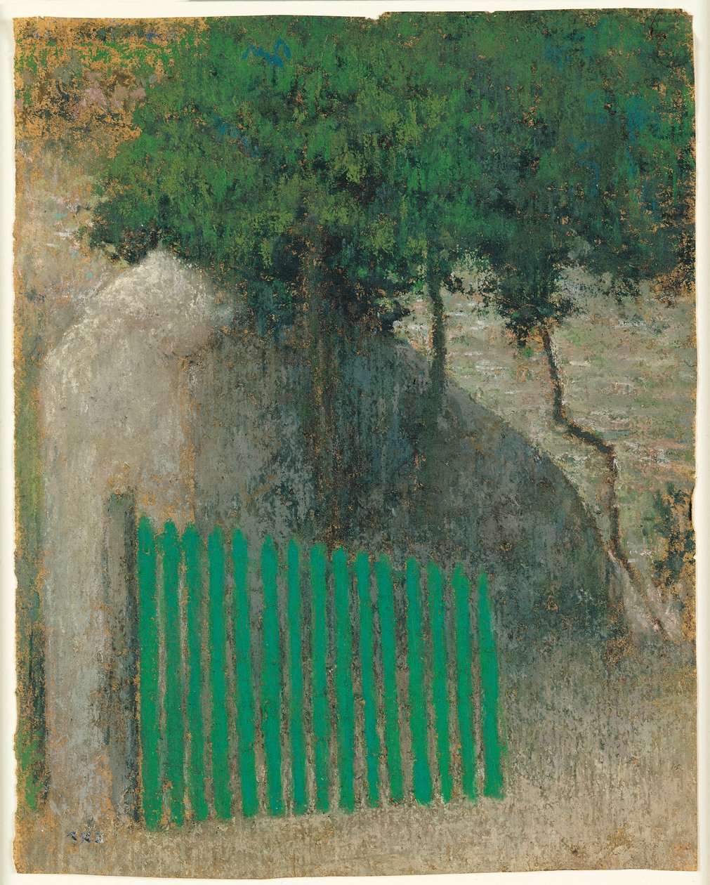 The Gate, ca. 1892 (pastell på papir) av Ker Xavier Roussel