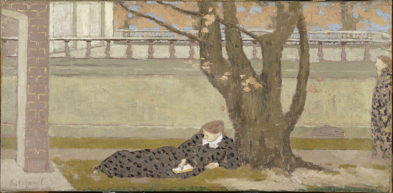 The Terrace, ca 1892. av Ker Xavier Roussel