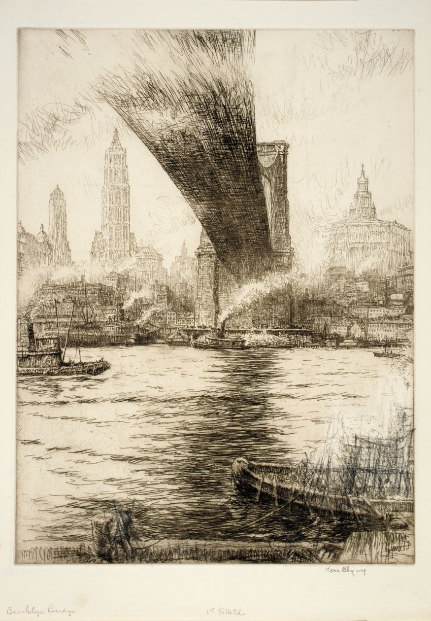 Brooklyn Bridge av Kerr Eby