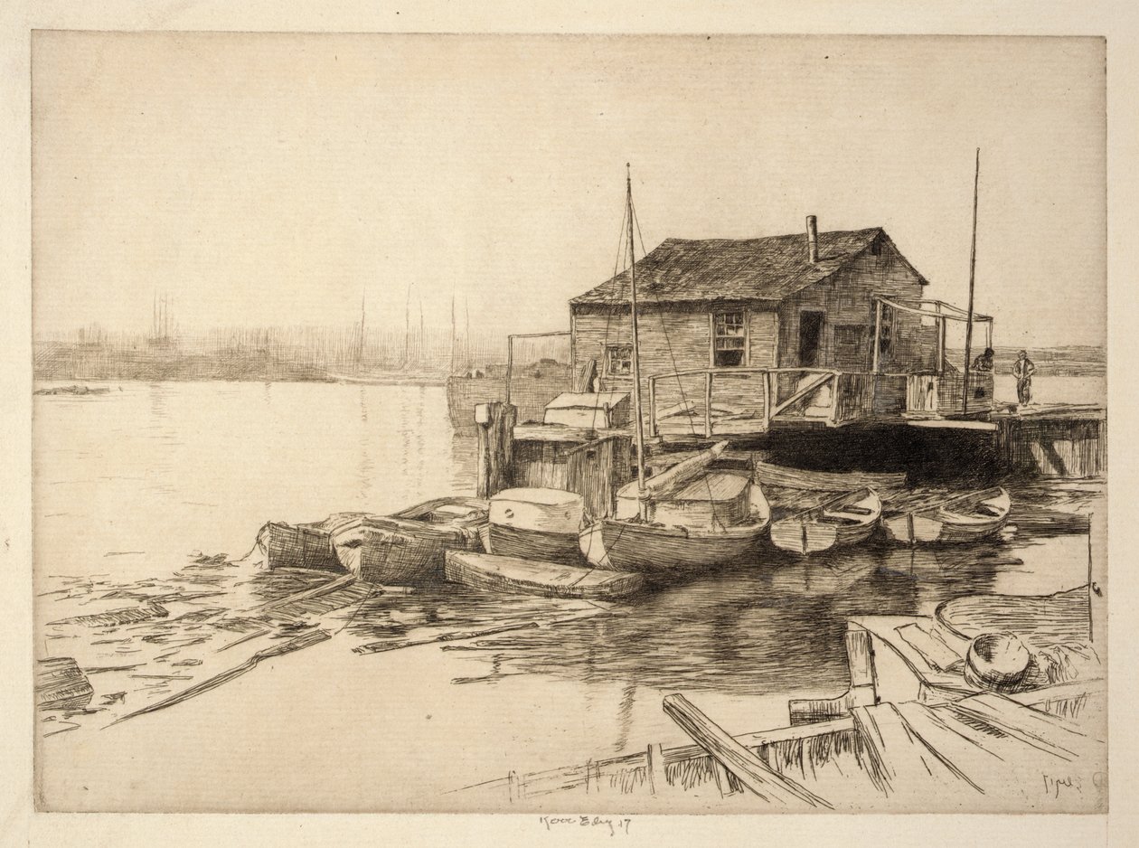 Fiskehus av Kerr Eby