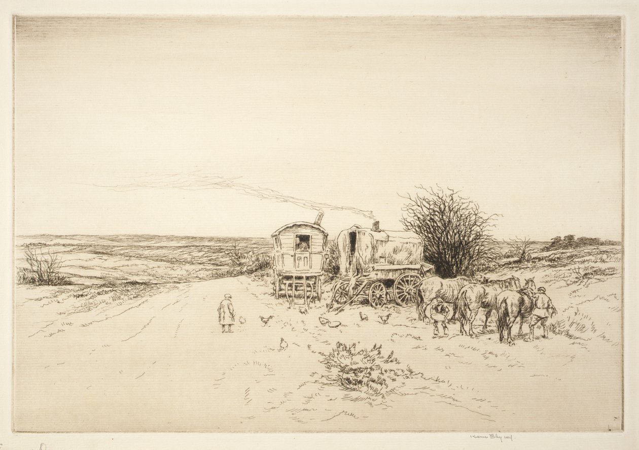 Sigøynere, Epsom Downs av Kerr Eby