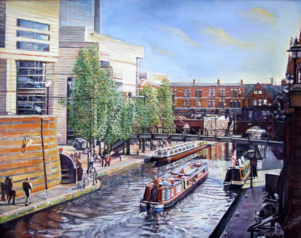 Passasjercruise av Kevin Guild of Railway Artist Parrish