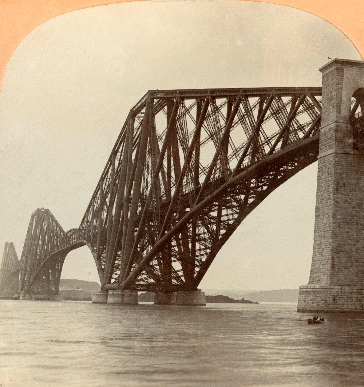 Forth Bridge, Skottland, 1897. av Keystone View Company