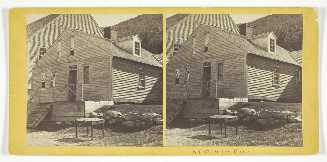 Willey House, 185575. Skapere: Kilburn Brothers, BW Kilburn. av Kilburn Brothers, BW Kilburn