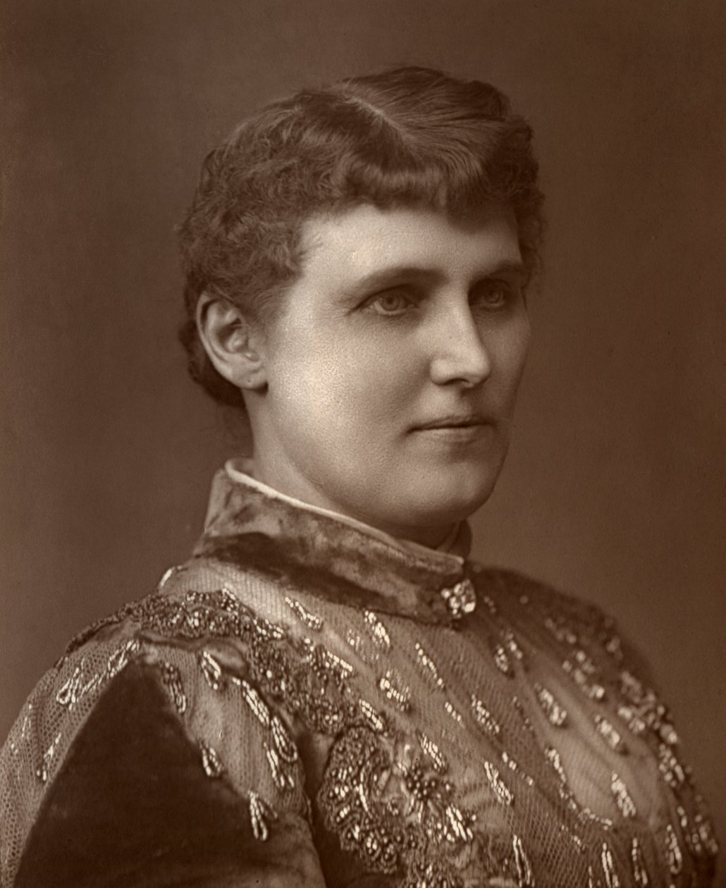 Christina Nilsson, svensk sopran operasanger, 1888 av Kingsbury and Notcutt