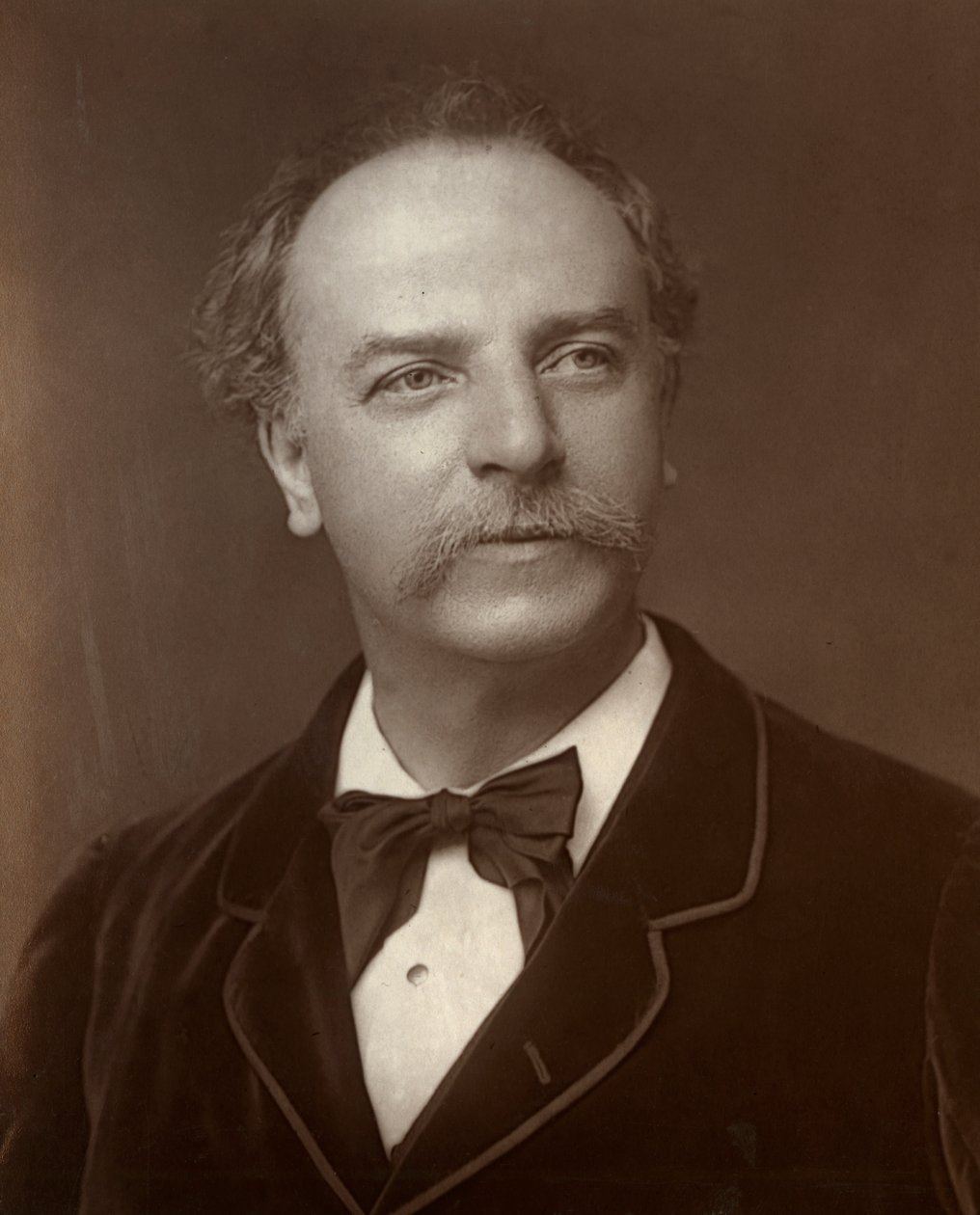 Mr Charles Santley , britisk operasanger, 1888 av Kingsbury and Notcutt
