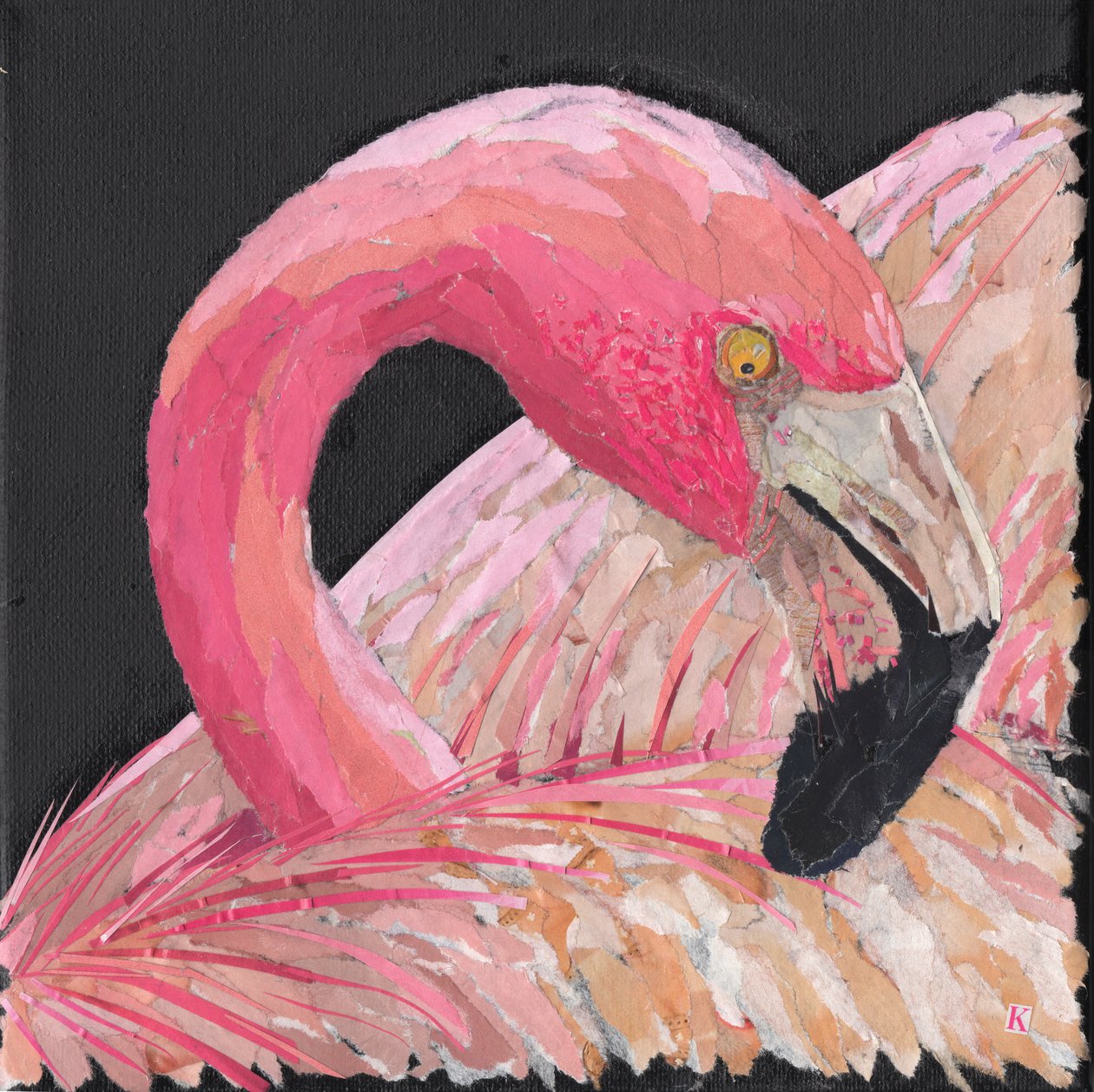 Flamingo av Kirstie Adamson