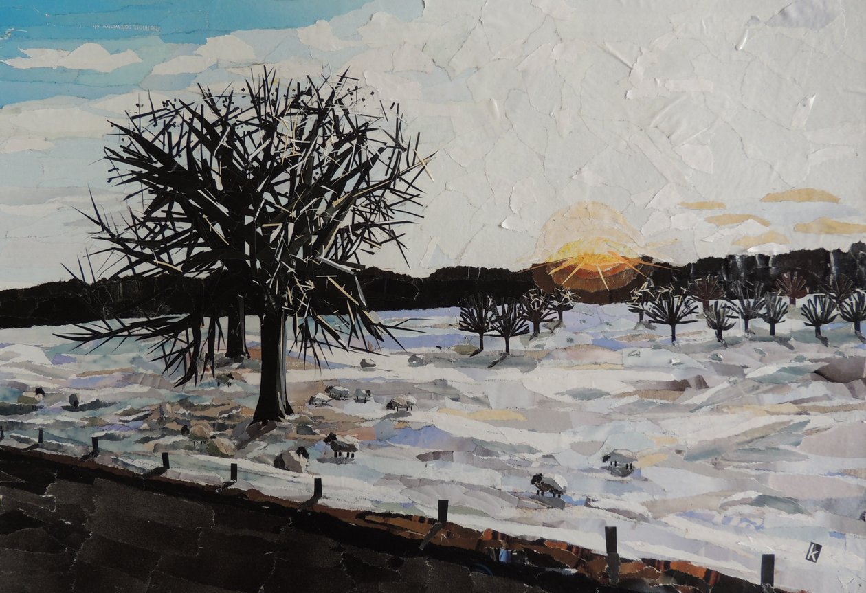 Winter Twilight - Chatsworth Estate av Kirstie Adamson