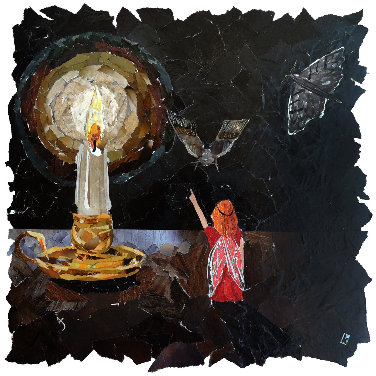 Element Fairy - Brann av Kirstie Adamson