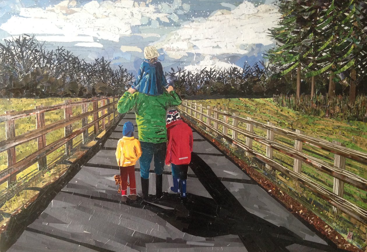 Familievandring av Kirstie Adamson