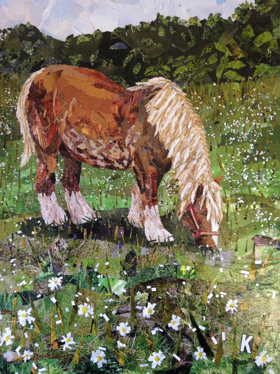 Hillside Horse av Kirstie Adamson
