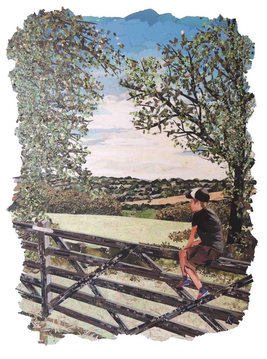 Memories Of Summer, 2019 (magasinkollasje) av Kirstie Adamson