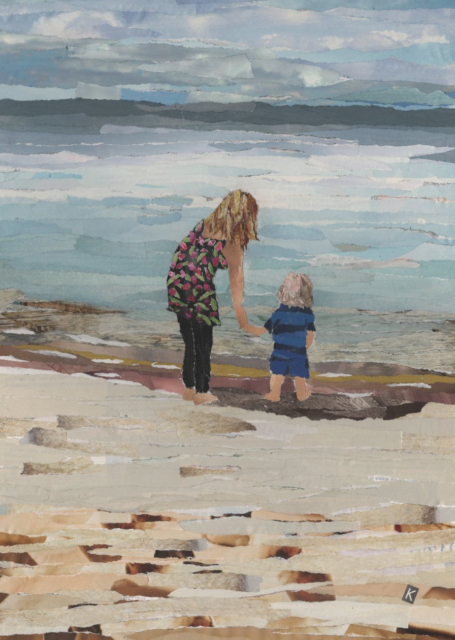 Vrouwenpolder Beach, Nederland av Kirstie Adamson