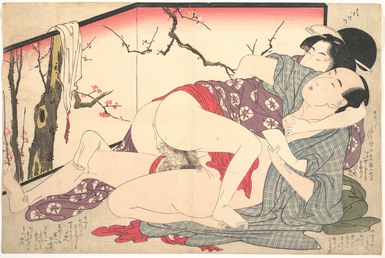 Erotiske trykk av Kitagawa Utamaro