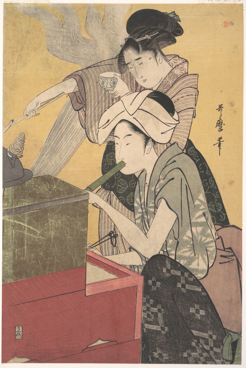 På kjøkkenet av Kitagawa Utamaro