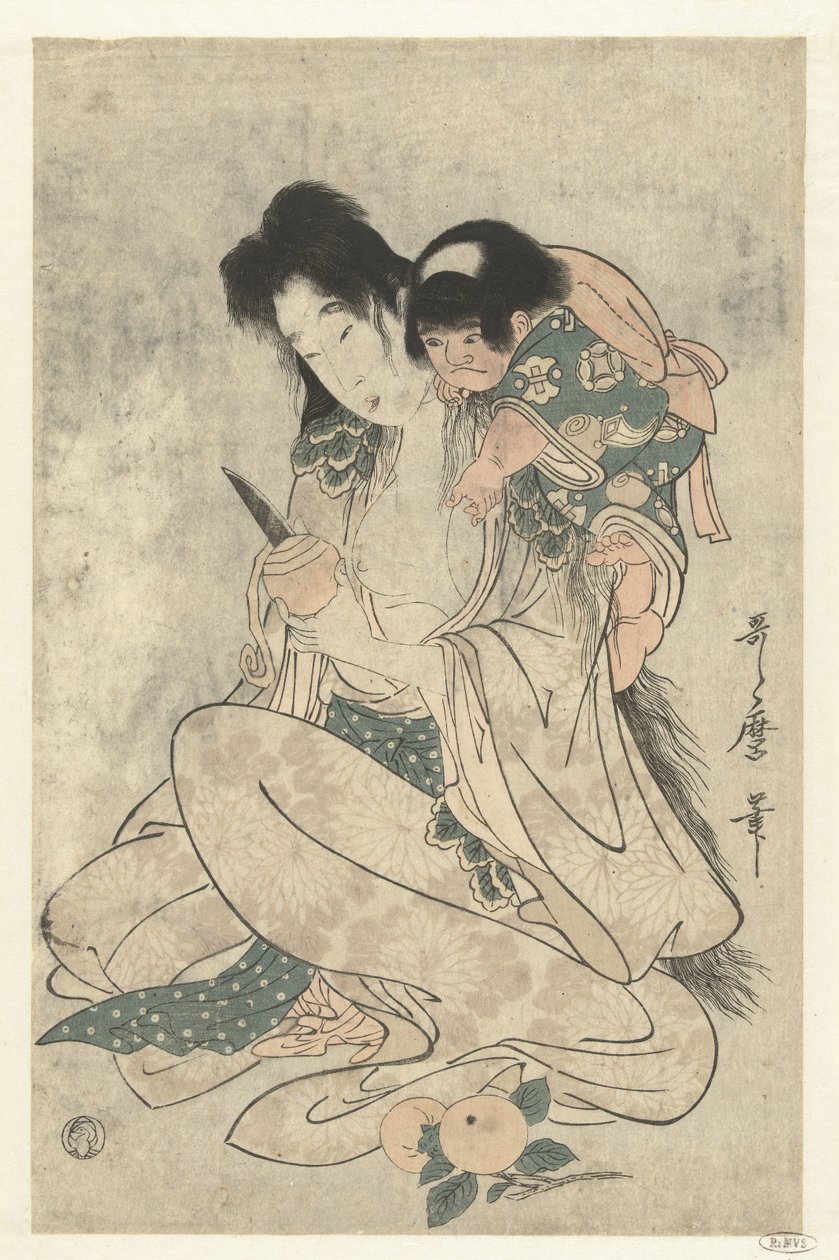 Kintoki Sono Yamauba av Kitagawa Utamaro