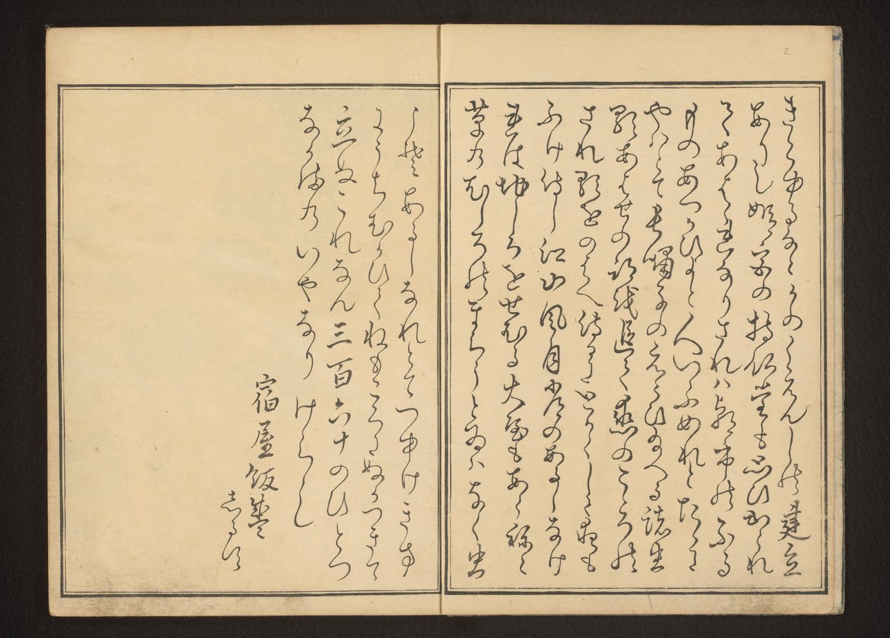 Forord av Kitagawa Utamaro