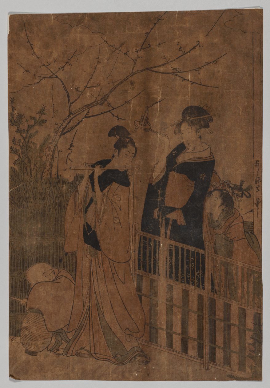 Serenade av Kitagawa Utamaro