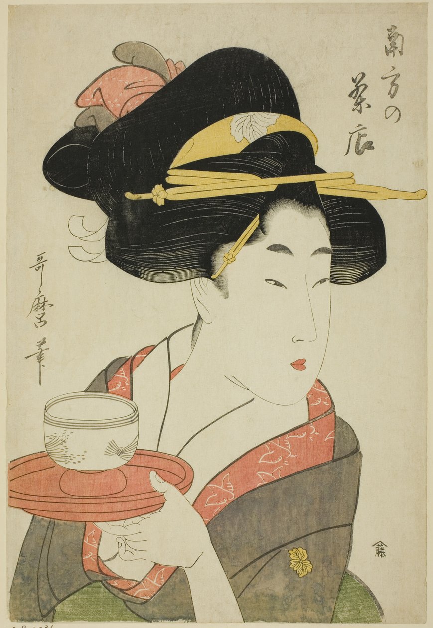 Sørlige tehus av Kitagawa Utamaro
