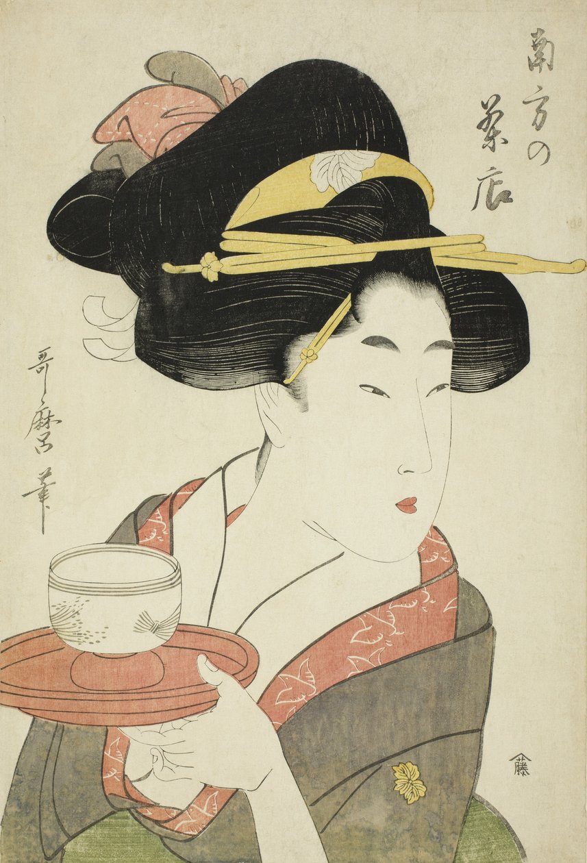 Sørlige tehus av Kitagawa Utamaro