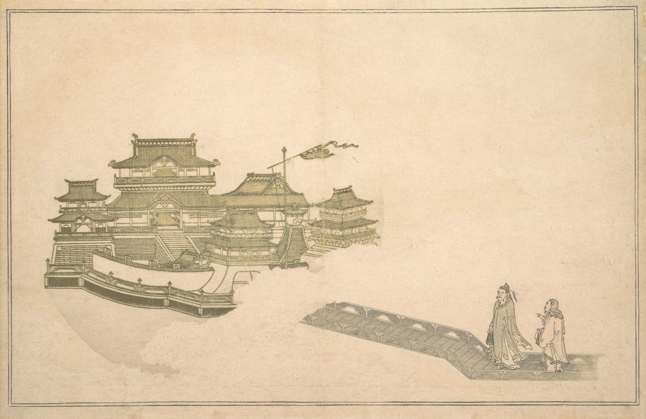 The Palace in the Moon, 8. måned, 1789. av Kitagawa Utamaro
