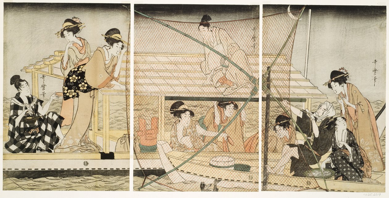 The Scoop-Net av Kitagawa Utamaro