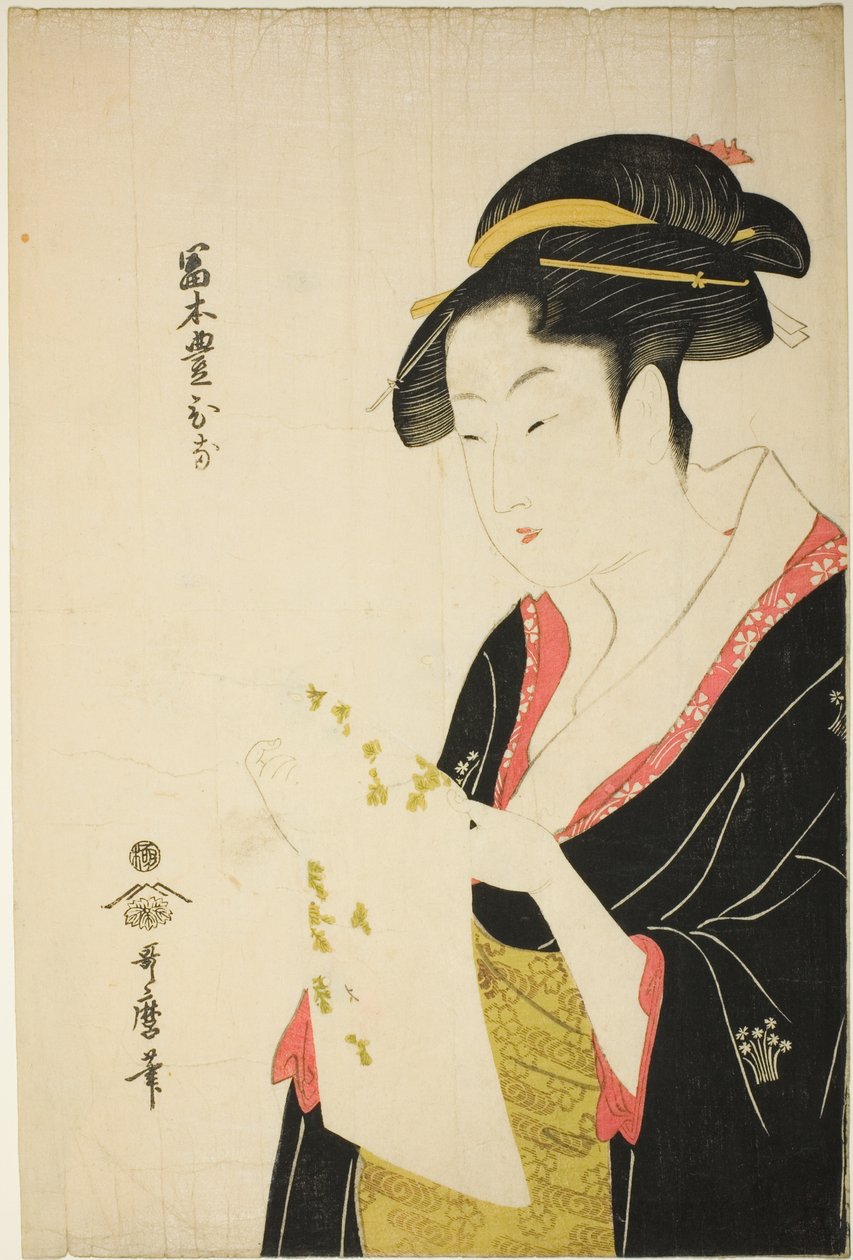 Tomimoto 14 dager av Kitagawa Utamaro