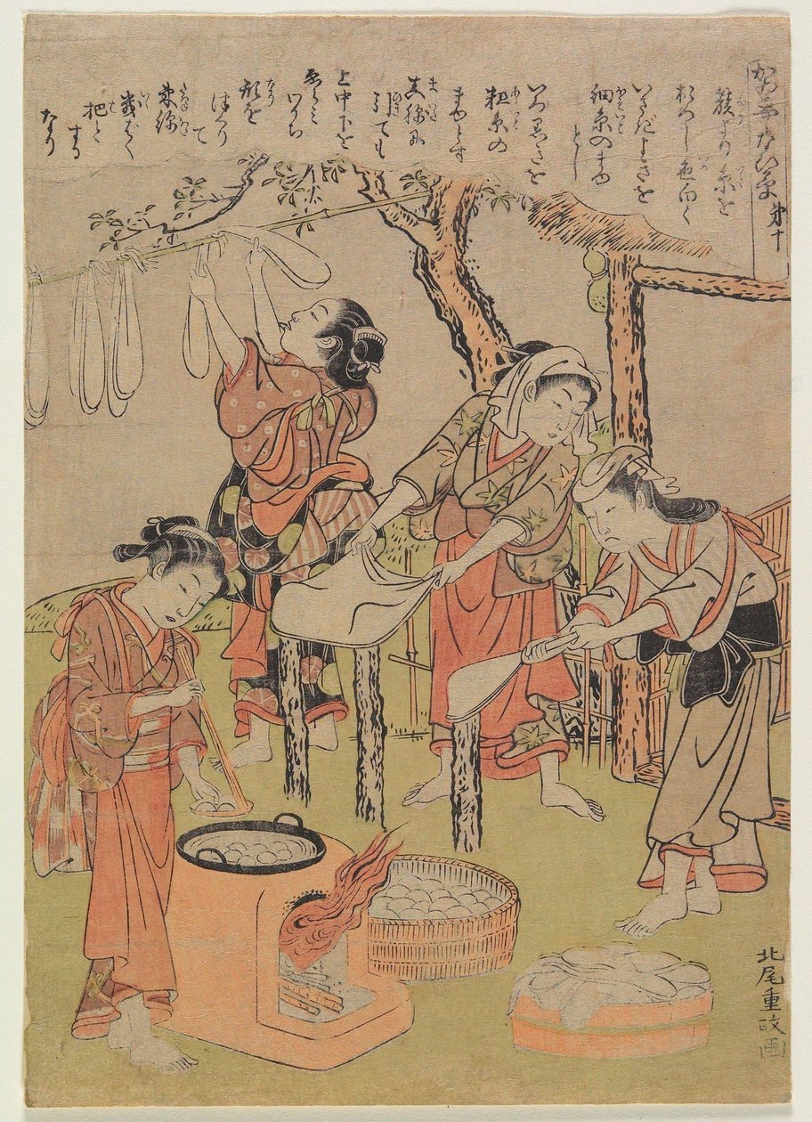 Nr. 10 av Kitao Shigemasa