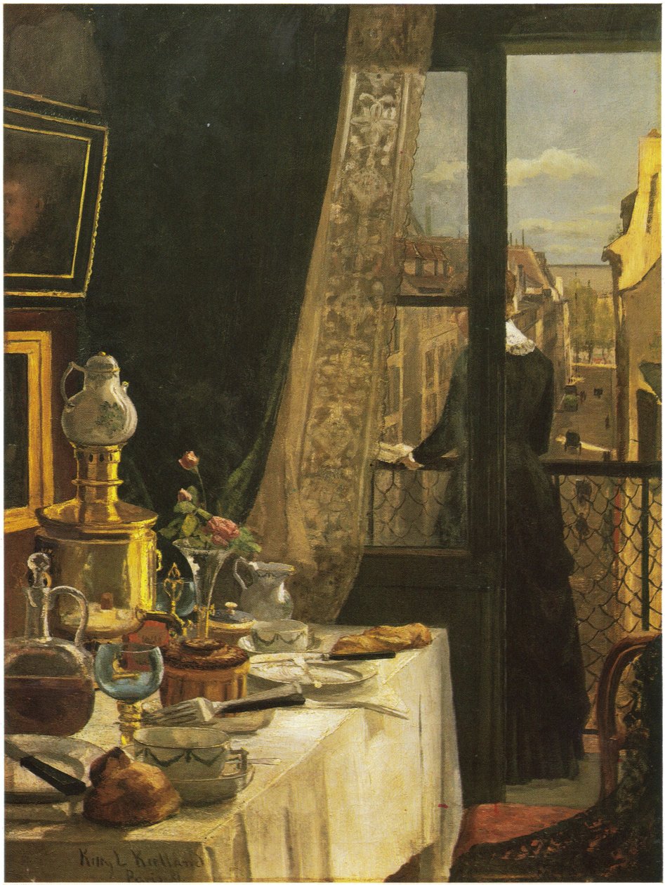 Parisinterir av Kitty Lange Kielland