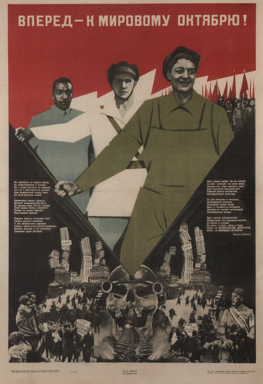 Fremover verden oktober!, 1933 av Klinch
