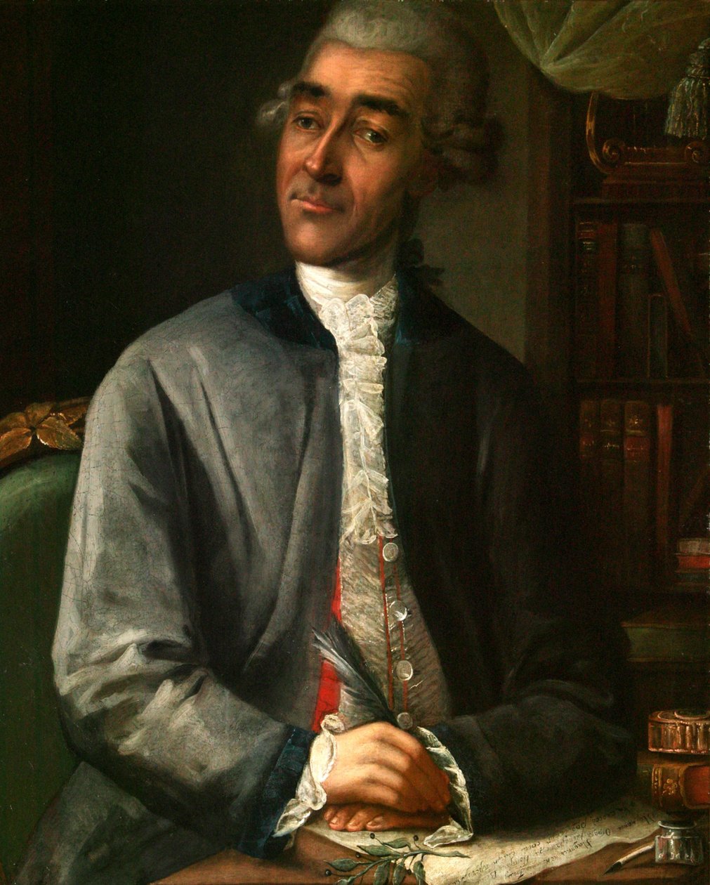 Portrett av forfatteren Vasily Grigorievich Ruban