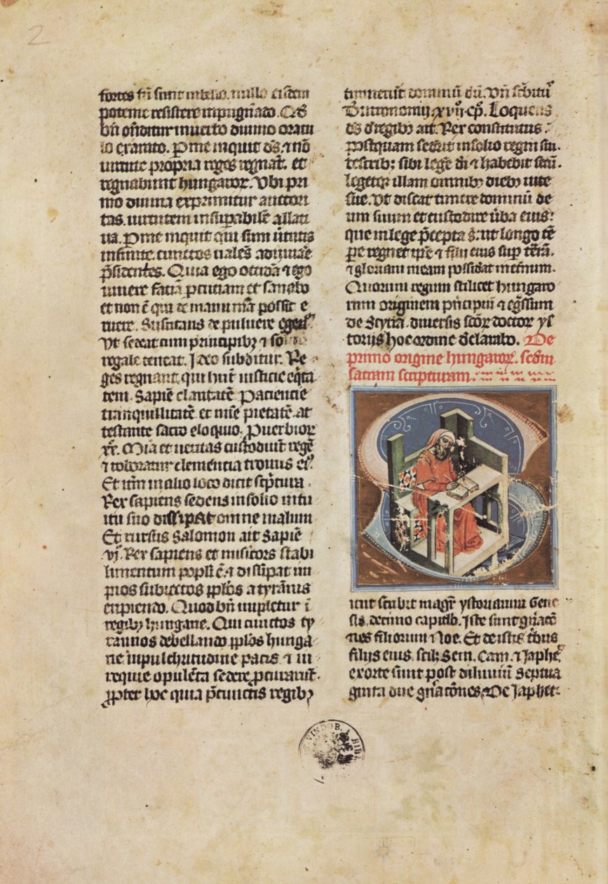 Illuminated Chronicle; Chronicon Pictum; Able Chronicle av Márk Kálti