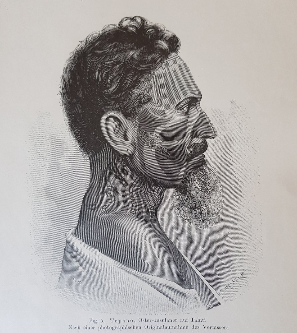 Juan Tepano, illustrasjon fra 
