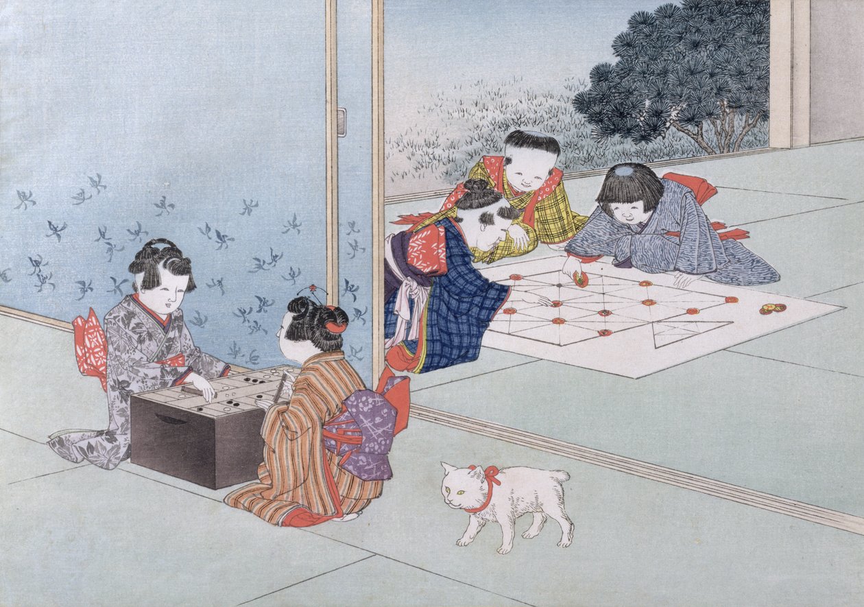Backgammon og Musashi fra serien 