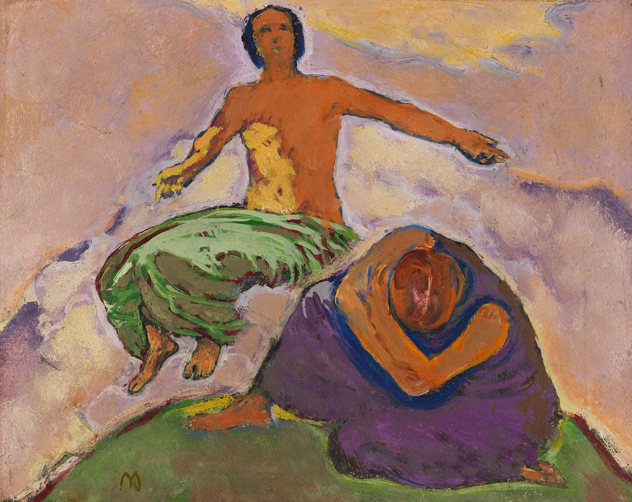 Tristhet og håp, c. 1914. av Koloman Moser