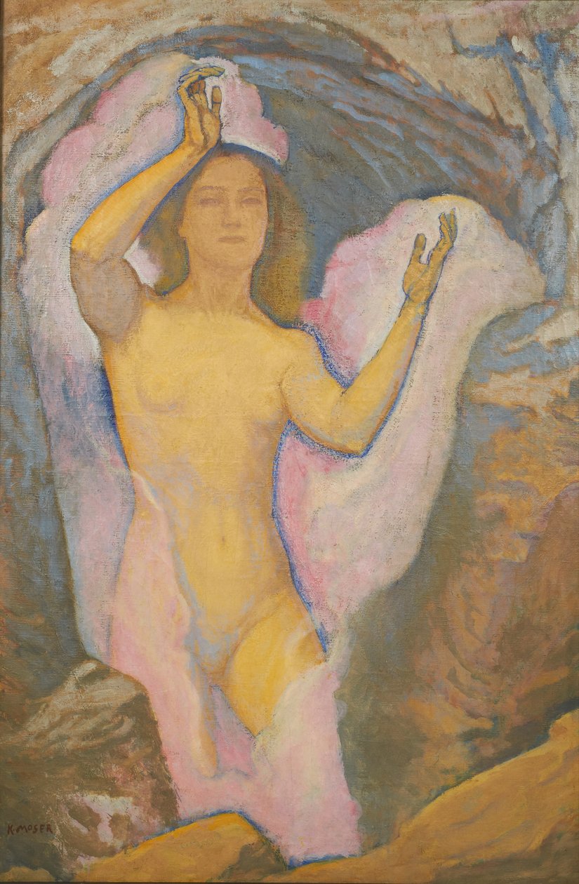 Venus i grotten III, 1916. av Koloman Moser