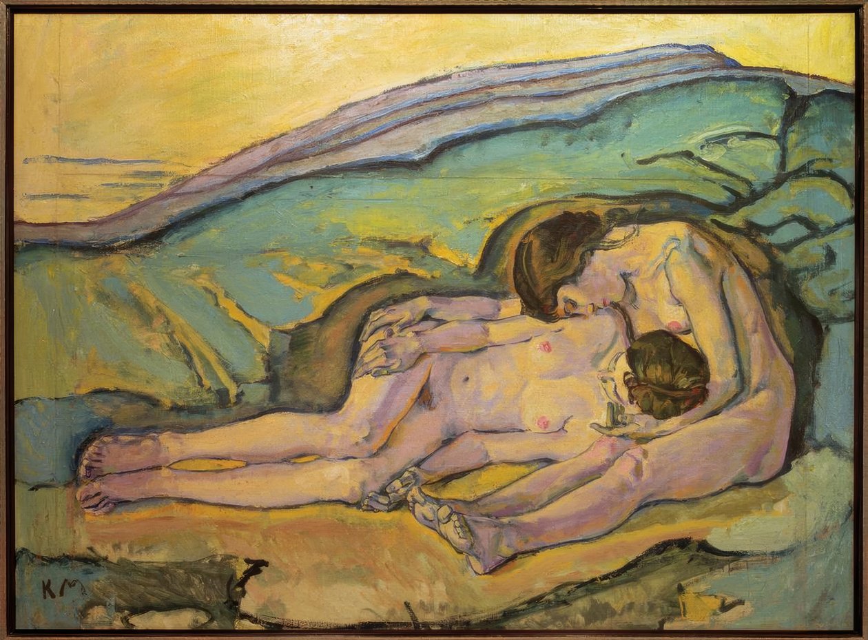 To jenter av Koloman Moser