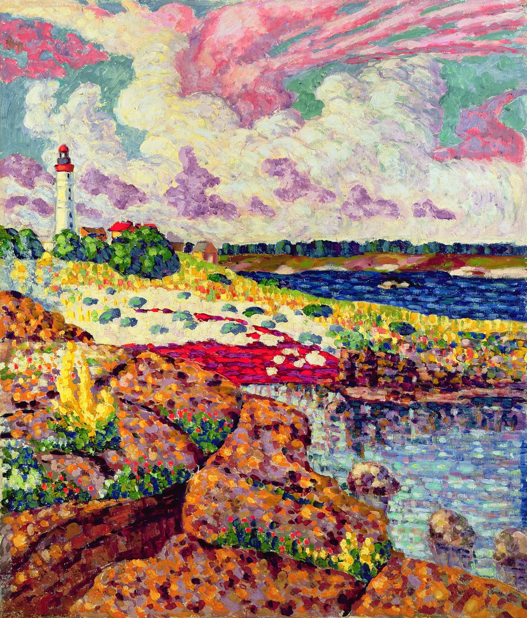 Fyret på Vilsandi, ca. 1913-14 av Konrad Magi