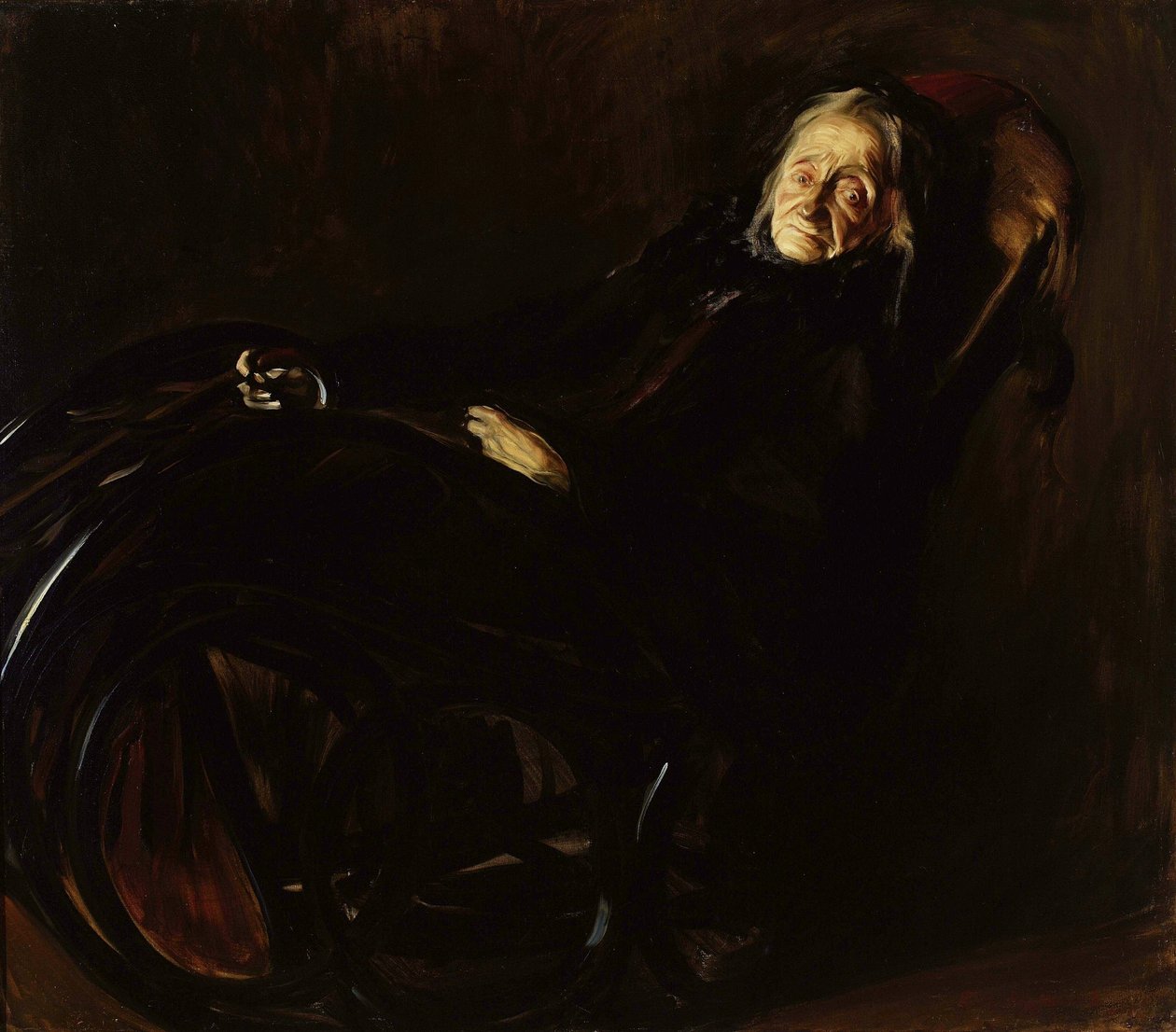 Portrett av Pelagia Witosławska av Konrad Krzyzanowski