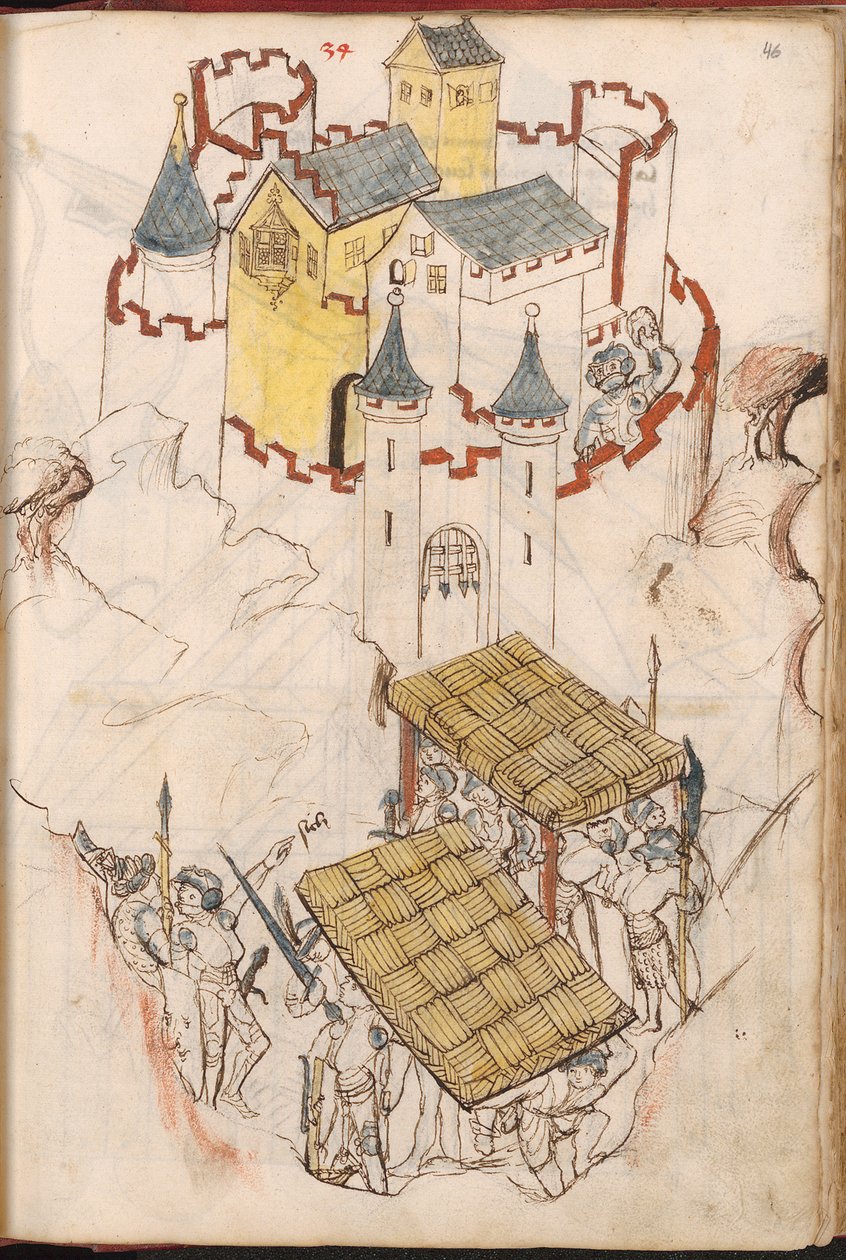 Bellifortis, etter 1440 av Konrad Kyeser