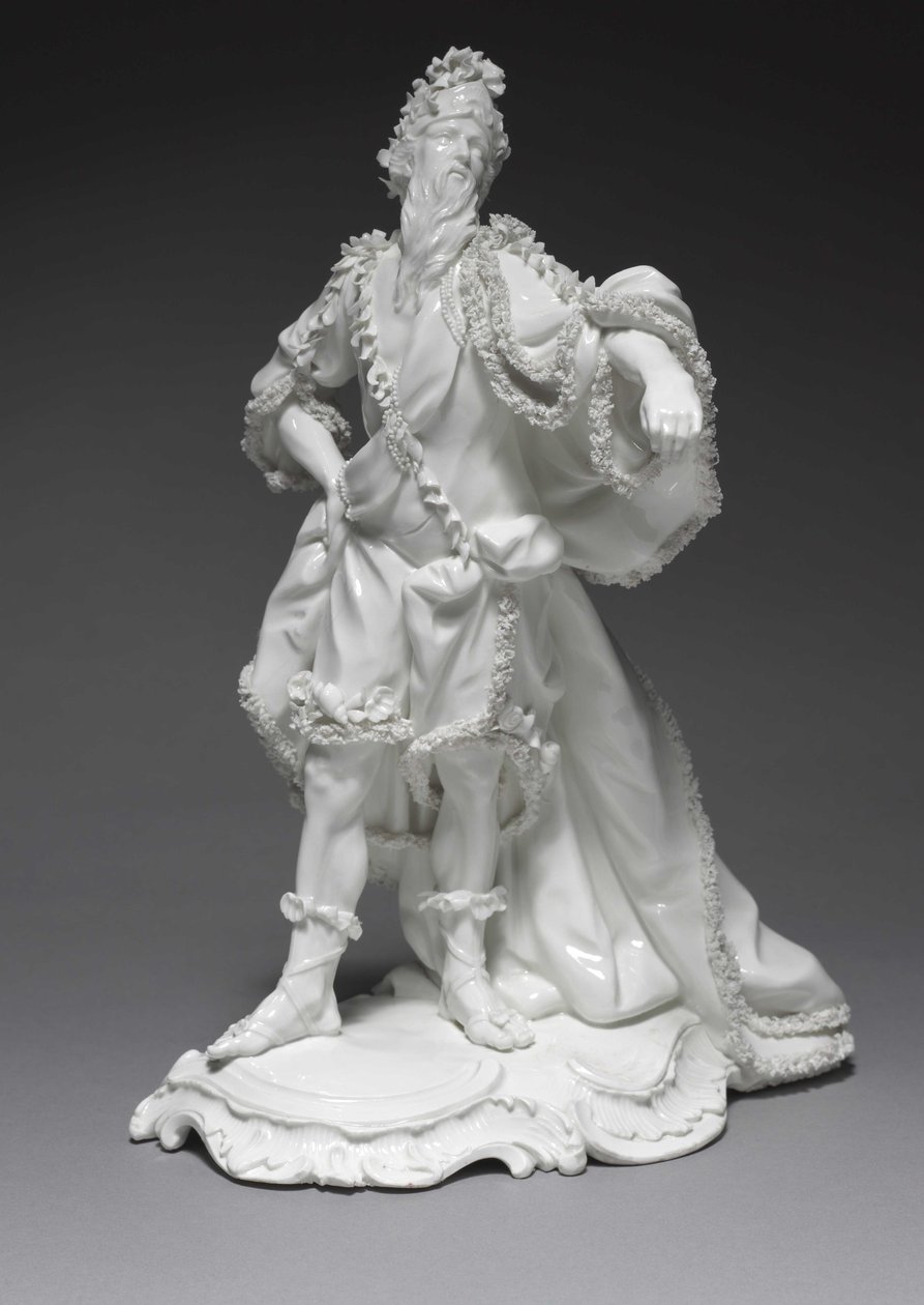 Oceanus, Frankenthal porselensfabrikk, Tyskland, ca. 1765 av Konrad Linck