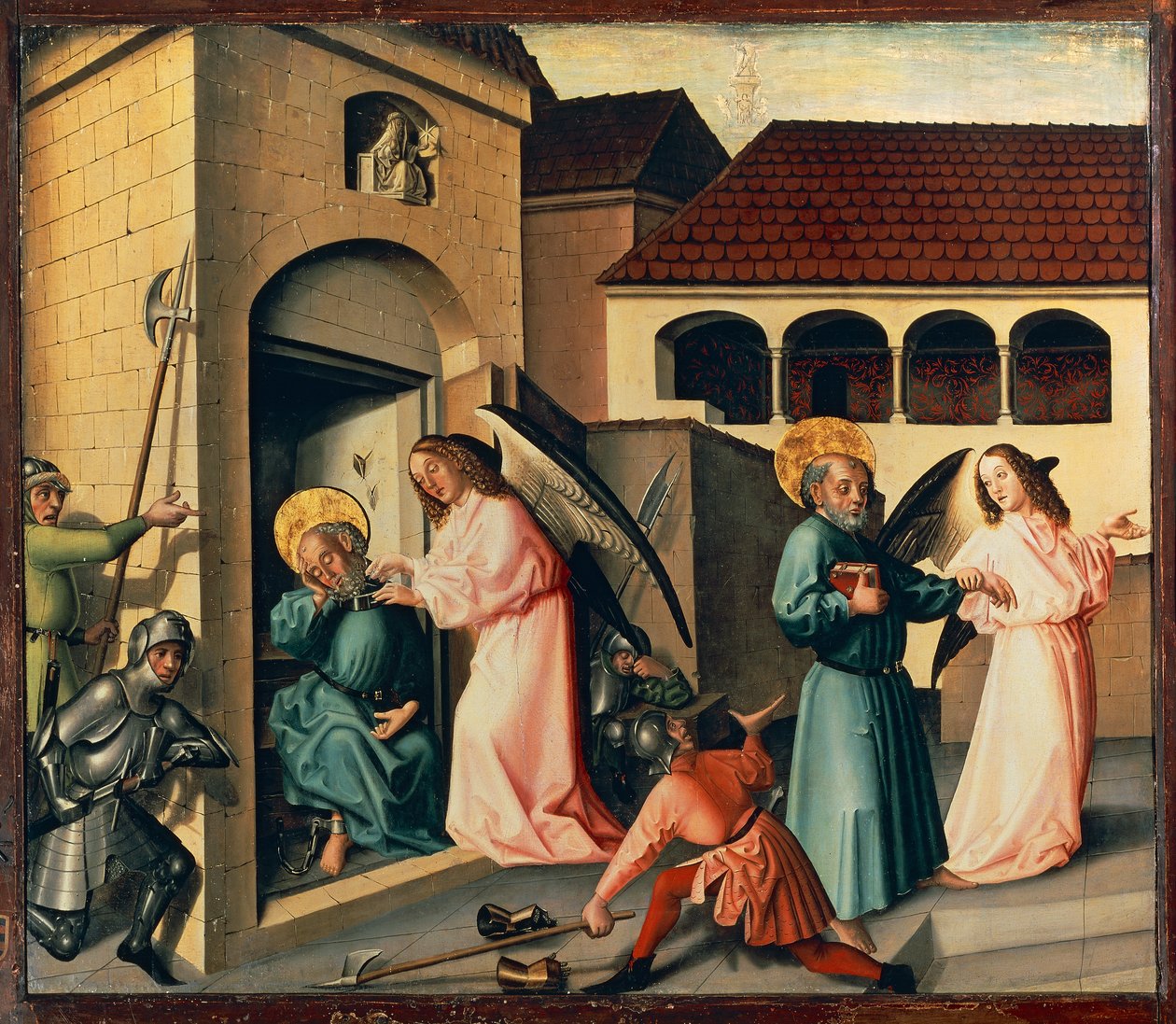 Frigjøringen av St. Peter av Konrad Witz