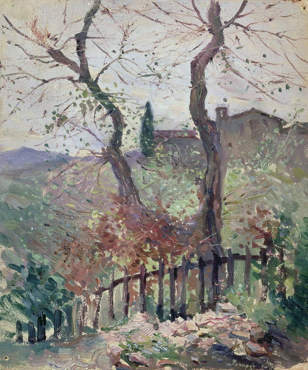 Perugia, Umbria, 1894 av Konstantin Andreevic Somov