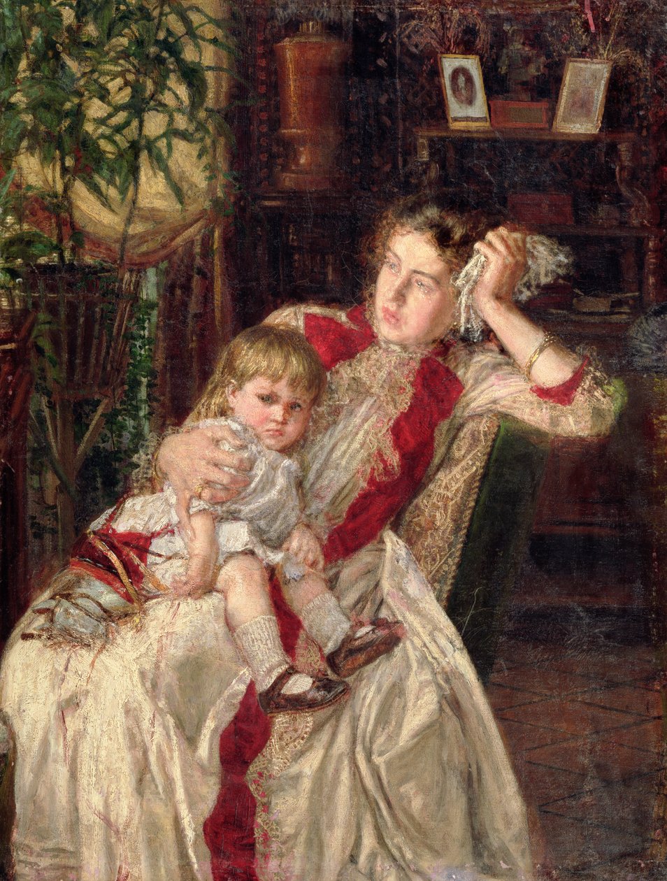 Familiestrid, 1890 av Konstantin Apollonovich Savitsky